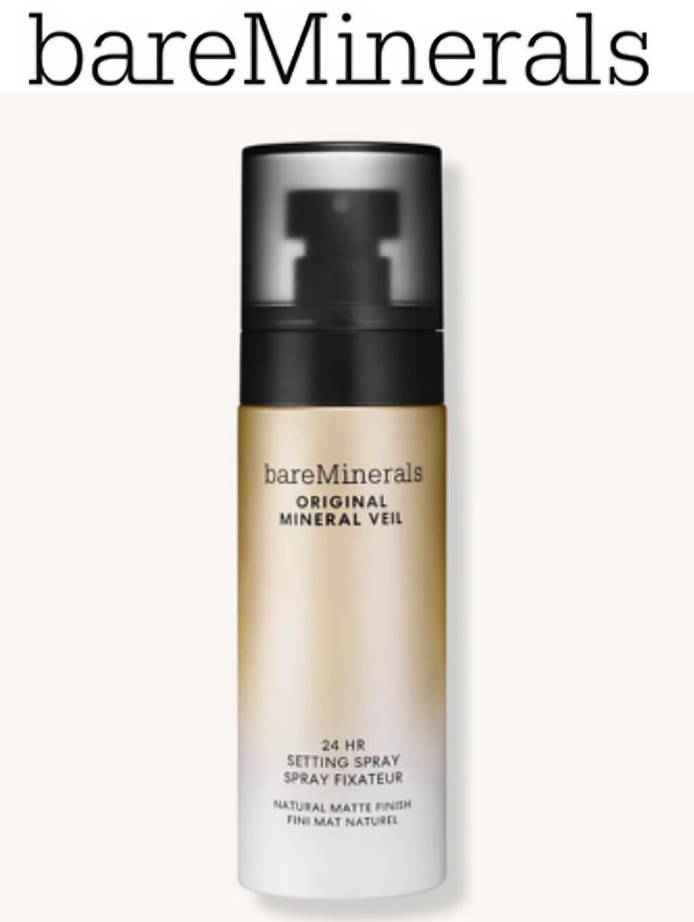 BareMinerals Original Mineral Veil 24-HR Setting Spray- Natural Matte Finish